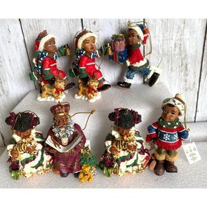 Christmas Figurines vintage Santa collection
